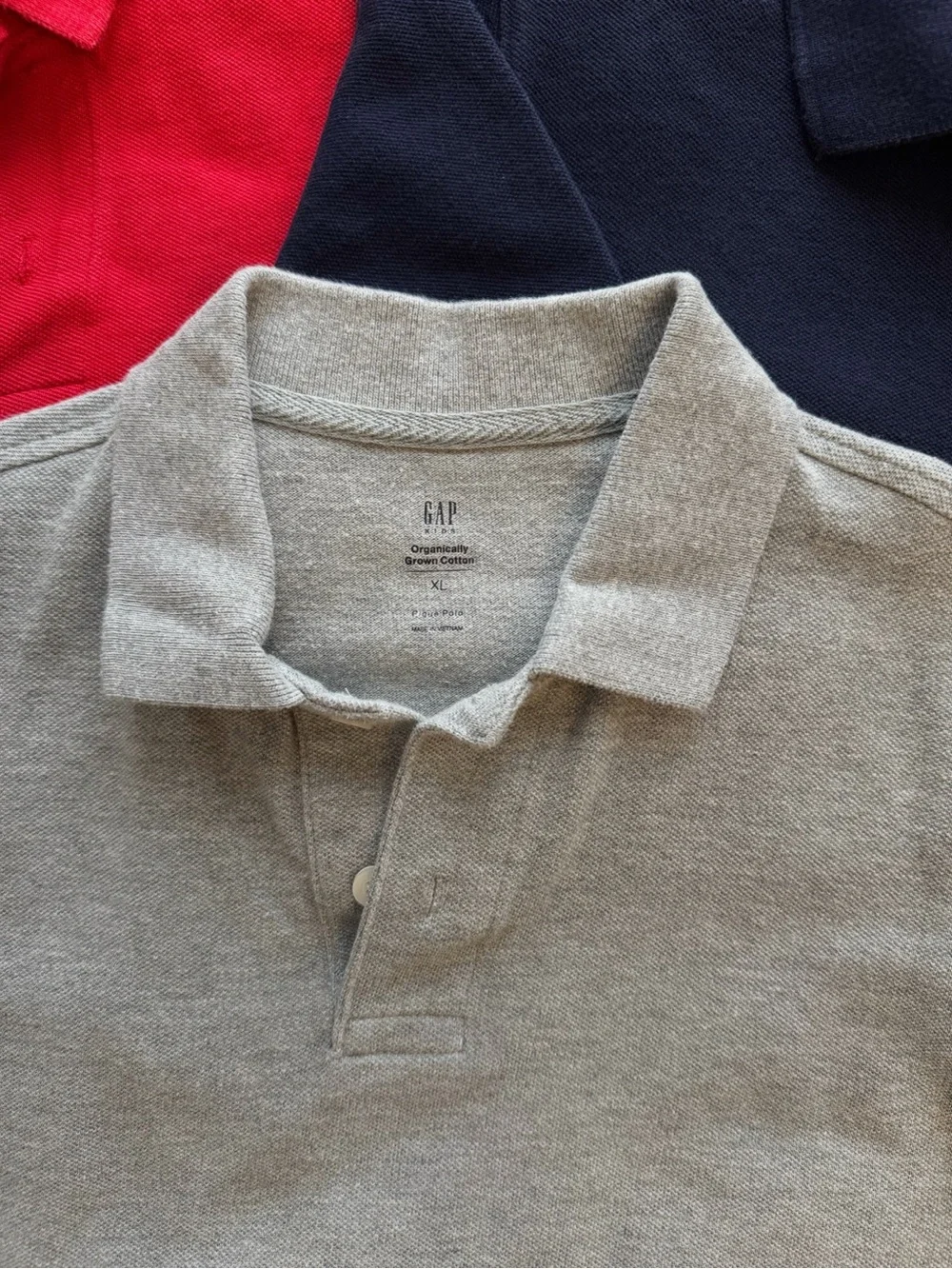 GAP Kids Polo Shirts Size XL (set of 3)